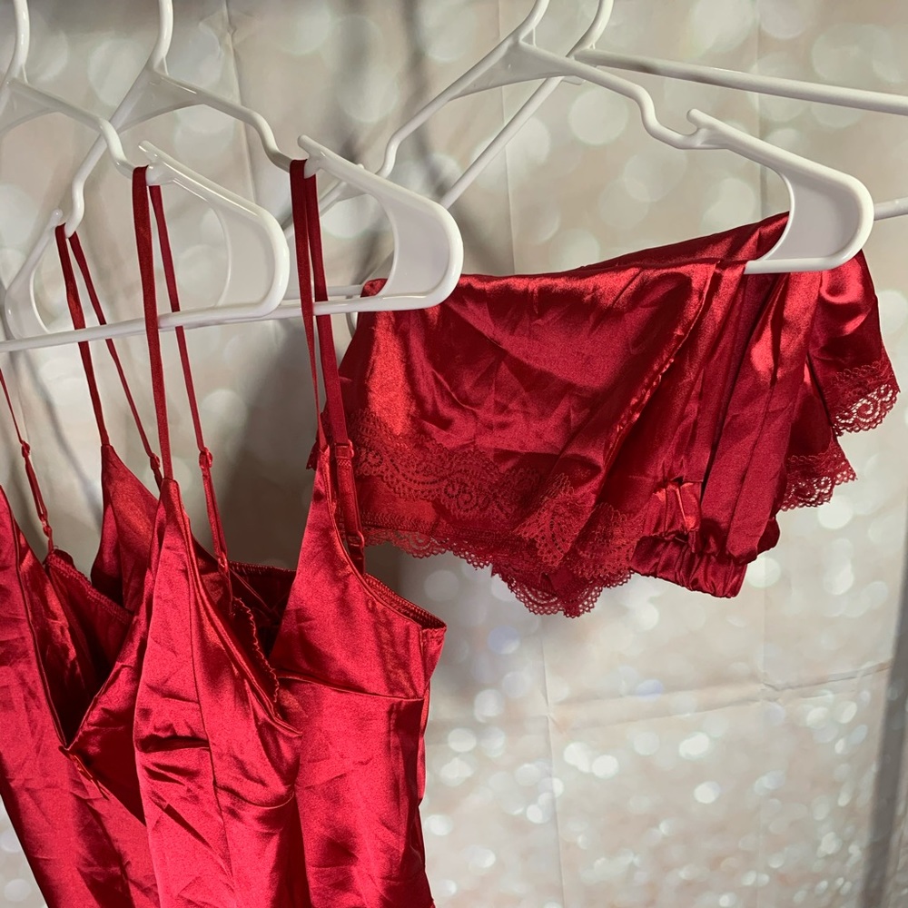 Red Sleepwear Set